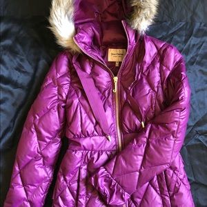 Purple Juicy Couture Puffer Coat size XS